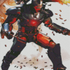 War Machine Marvel Comics Diamond Painting