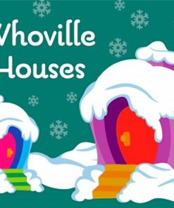 Whoville Houses Diamond Painting