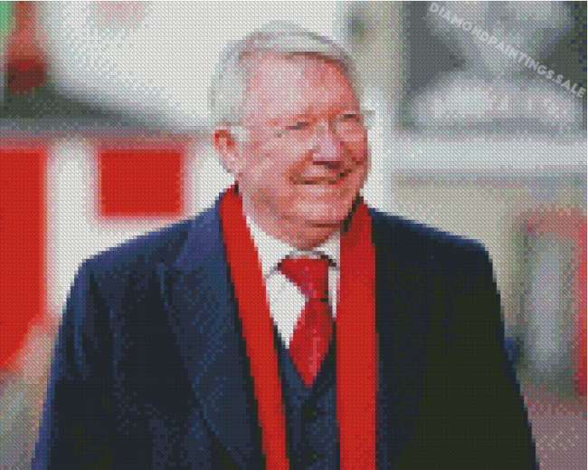 Alex Ferguson Diamond Painting