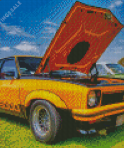 Yellow Torana SLR 5000 Diamond Painting