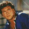 Young Patrick Swayze Diamond Painting