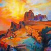 Abstract Hopi Arizona Diamond Painting