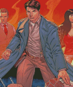 Aesthetic Captain Jack Harkness Diamond Painting