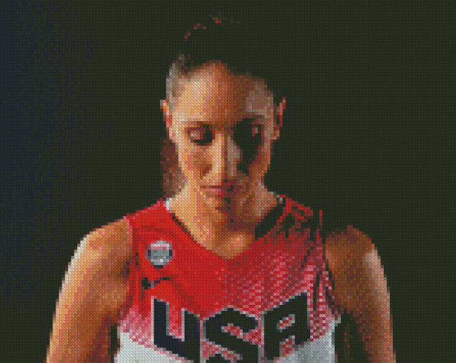 Aesthetic Diana Taurasi Diamond Painting