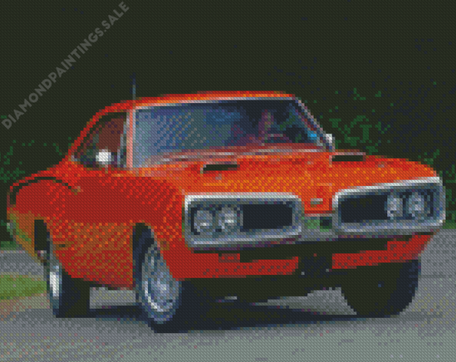 Aesthetic Dodge Super Bee Diamond Painting