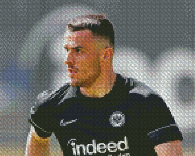 Aesthetic Eintracht Frankfurt Player Diamond Painting