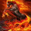 Aesthetic Firehorse Diamond Painting