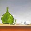 Aesthetic Green Still Life Diamond Painting