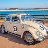 Aesthetic Herbie The Love Bug Diamond Painting