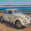 Aesthetic Herbie The Love Bug Diamond Painting