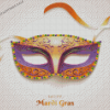 Aesthetic Mardi Gras Mask Diamond Painting