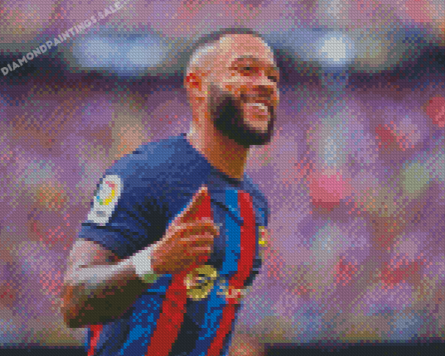 Aesthetic Memphis Depay Diamond Painting