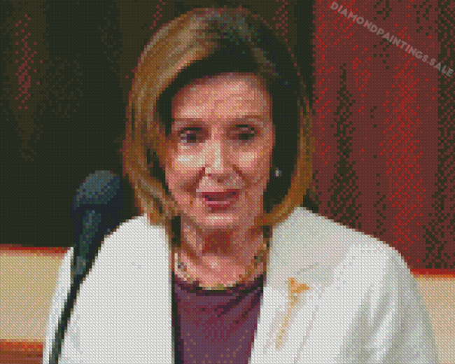 Aesthetic Nancy Pelosi Diamond Painting