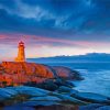 Aesthetic Nova Scotia Sunset Diamond Painting