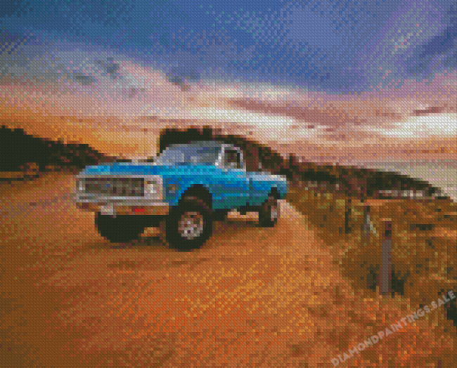 Aesthetic Old Chevy Truck Diamond Painting