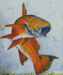 Aesthetic Red Drum Diamond Painting