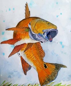 Aesthetic Red Drum Diamond Painting