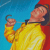 Aesthetic Singing In The Rain Diamond Painting