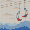 Aesthetic Ski Lift Diamond Painting