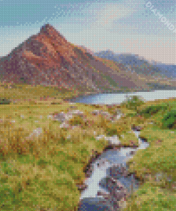 Aesthetic Snowdonia National Park Diamond Painting