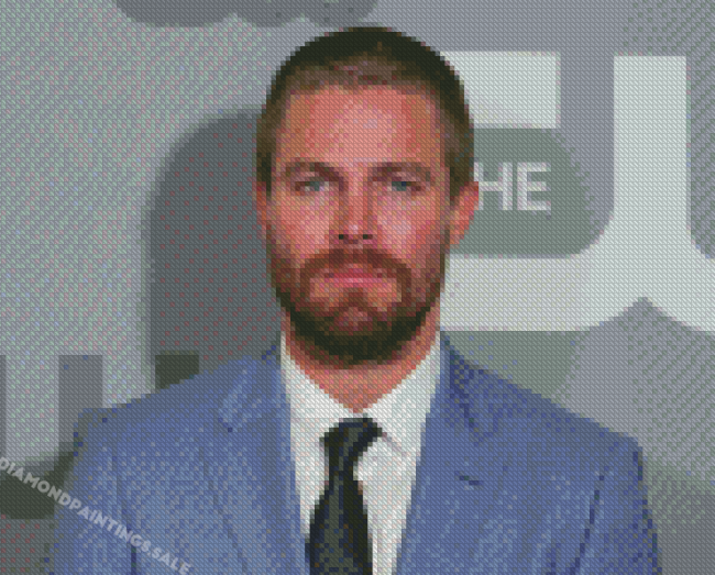 Aesthetic Stephen Amell Diamond Painting