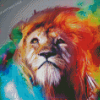 Aesthetic Stylish Lion Diamond Painting