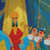 Aesthetic The Emperor's New Groove Diamond Painting