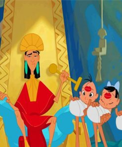 Aesthetic The Emperor's New Groove Diamond Painting