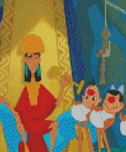 Aesthetic The Emperor's New Groove Diamond Painting