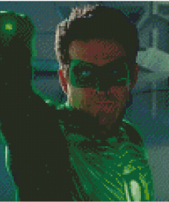 Aesthetic The Green Lantern Diamond Painting