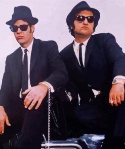 Aesthetic The Blues Brothers Diamond Painting