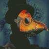 Aesthetic The Crow Mask Diamond Painting