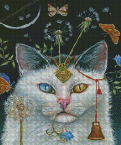 Aesthetic Cool Cat Diamond Painting