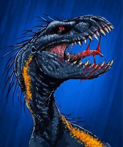 Aesthetic Indoraptor Diamond Painting