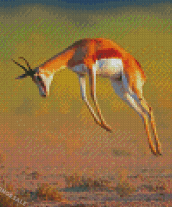 Aesthetic Springbok Diamond Painting