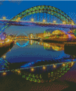 Aesthetic Tyne Bridge Newcastle Diamond Painting