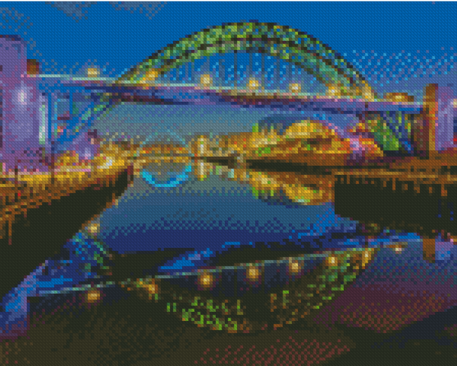 Aesthetic Tyne Bridge Newcastle Diamond Painting