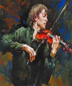 Aesthetic Violinist Man Diamond Painting