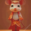 Asian Mouse Diamond Painting