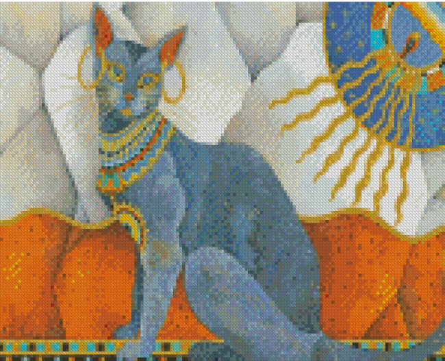 Ancient Cat Diamond Painting