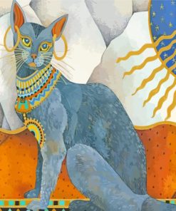 Ancient Cat Diamond Painting