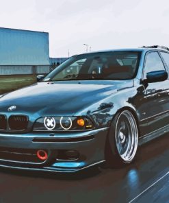 Black BMW E39 Diamond Painting