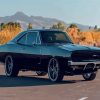 Black Classic Dodge Diamond Painting