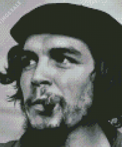 Black And White Che Guevara Diamond Painting