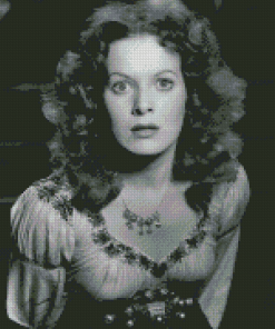 Black And White Maureen O'Hara Diamond Painting