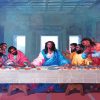 Black Last Supper Diamond Painting