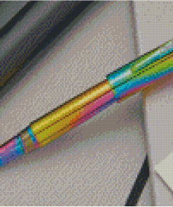Colorful Fountain Pen Diamond Painting