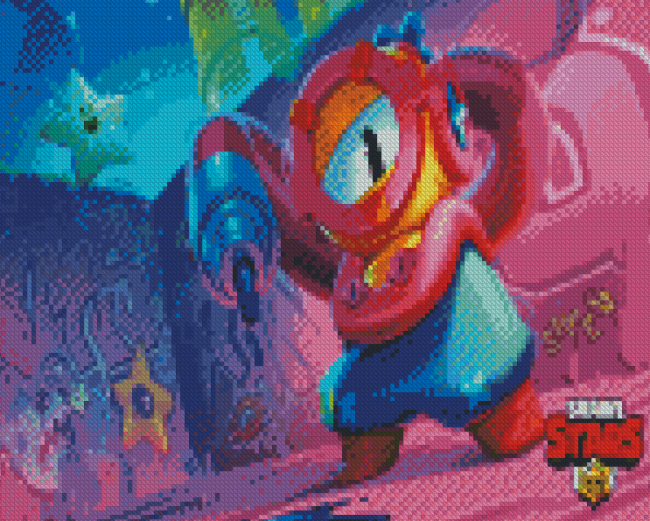 Cool Brawl Star Diamond Painting