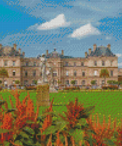 Cool Jardin du Luxembourg Diamond Painting