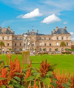 Cool Jardin du Luxembourg Diamond Painting